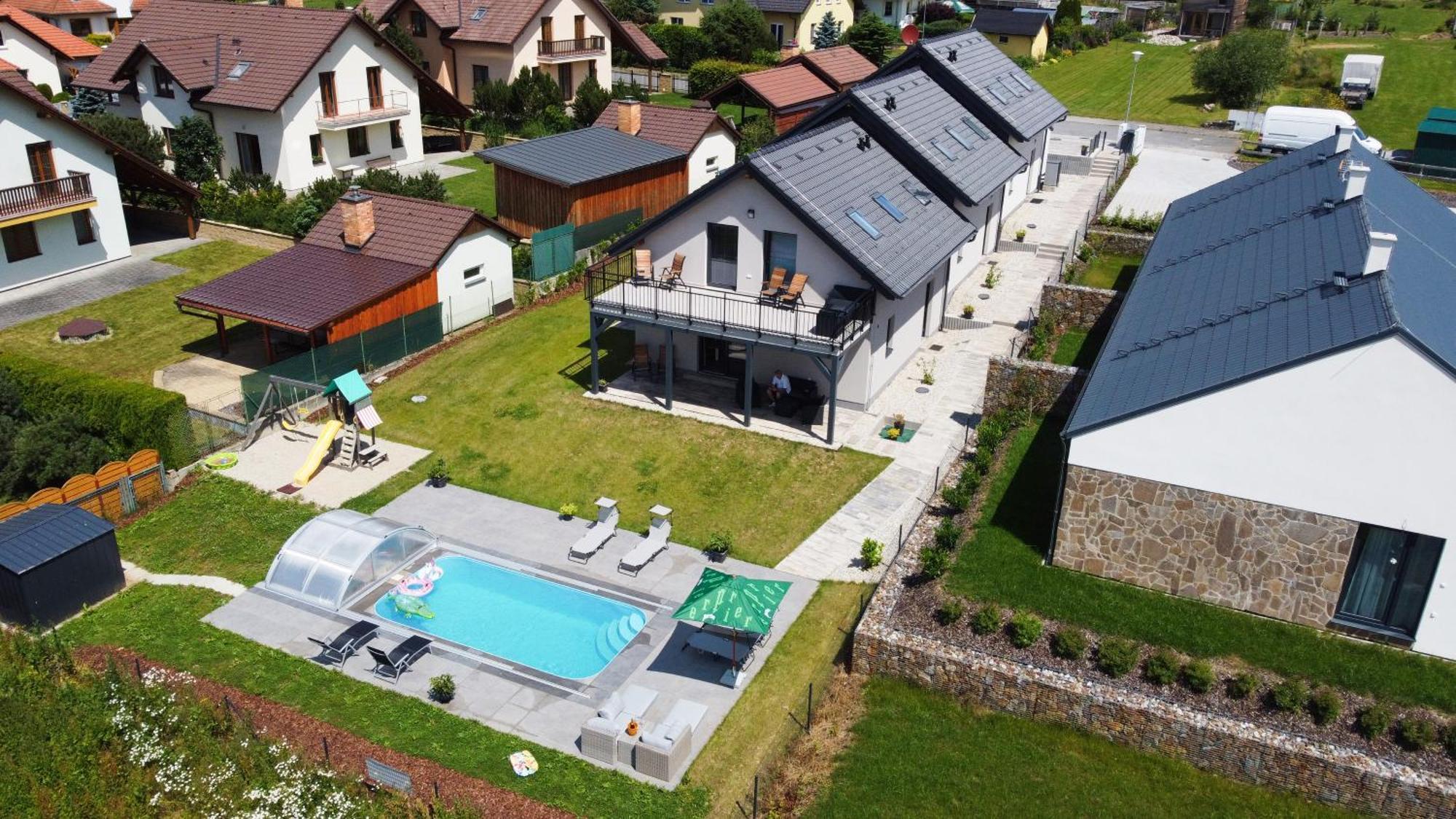 Apartmanove Domy Lipno 1 Frymburk Esterno foto